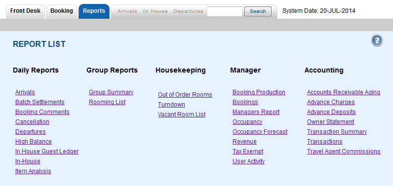 Report List