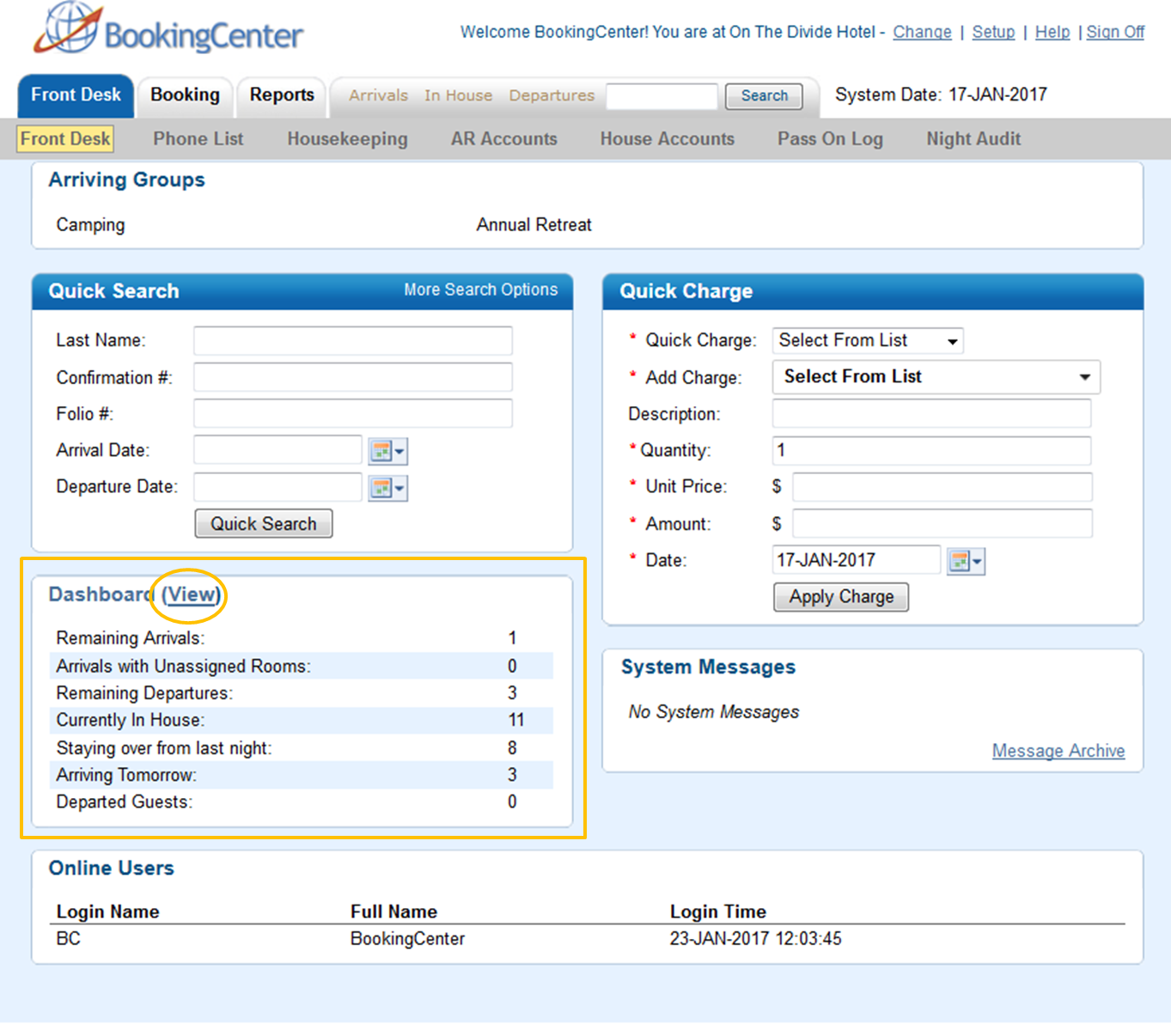 Mypms Front Desk Dashboard Powered By Kayako Help Desk Software