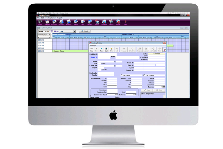 BookingCenter Desktop PMS
