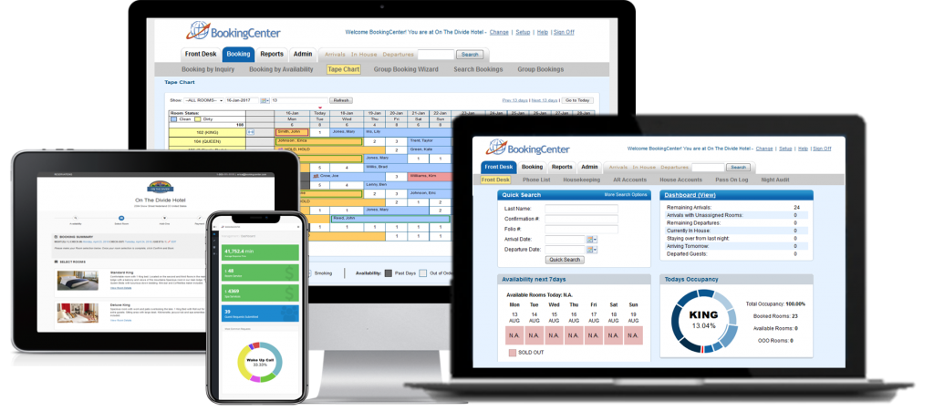 Bookingcenter Pms Property Management Software Products And
